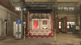 防火玻璃實體火災實驗.gif